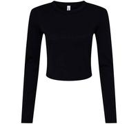 Bella + Canvas Womens/Ladies Micro-Rib Long-Sleeved T-Shirt PC7498