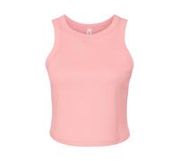 Bella + Canvas Women's Micro-Rib Racerback Tank Top in Pink | Size: XS Bella + Canvas Pink XS