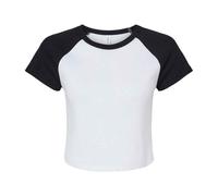 Bella + Canvas Womens/Ladies Raglan Crop T-Shirt / N/A N/A PC7461