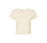 Bella+Canvas Women's Micro Rib Baby Stretch Fit & Crew Neck Tee