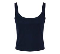 Bella + Canvas Women's Micro-Rib Spaghetti Strap Tank Top in Dark Navy | Size: 22-24 Bella + Canvas Dark Navy 22-24
