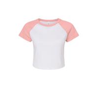 Bella + Canvas Women's Stretch Fit Micro Rib Raglan Baby T-shirt