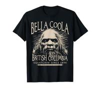 Bella Coola British Columbia Bigfoot 1894 Sasquatch Ivory T-Shirt
