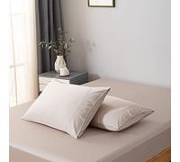 Bella Coterie | Luxury Bamboo Viscose King Size Pillowcase Set | 100% Organically Grown | Ultra Soft | Cooling | 2 Pcs [Dune]
