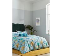 'Bella Cover' Cotton Duvet Cover Set Helena Springfield Blue Double