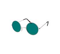 Bella Dox Lennon Sunglasses Retro Style Timeless Design, Perfect Accessory for Ozzy Osbourne Festival Hippy Hippie, Music Festivals, Book Week, Halloween (Green)