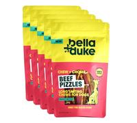 Bell Duke Beef Pizzles for Dogs 5 Pack - Natural Alternative to Dental Sticks - Chew for Cleaner Teeth & Gums - Ideal for Teething Pups - 100% Natural Grain-Free Dog Treats