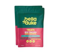 Bella+Duke Beef Trachea for Dogs 2 Pack - Long Lasting Chew Snacks for Dogs - Natural Alternative to Dental Sticks - For Clean Teeth & Strong Chewing Muscles - 100% Natural Grain-Free Dog Treats