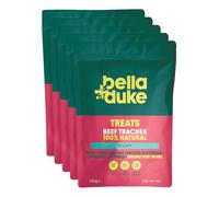 Bella+Duke Beef Trachea for Dogs 5 Pack - Long Lasting Chew Snacks for Dogs - Natural Alternative to Dental Sticks - For Clean Teeth & Strong Chewing Muscles - 100% Natural Grain-Free Dog Treats