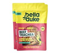 Bell Duke Beef Trachea Long Lasting Chew Snacks for Dogs 2 Pack