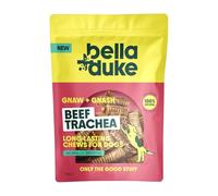 Bella & Duke Beef Trachea, Long Lasting Chews for Dogs, 150 g | Natural Dental Stick Alternative, Cleaner Teeth & Strong Chewing Muscles, Grain-Free, Low Fat Dog Treats, Resealable Bag