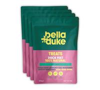 Bella+Duke Duck Feet for Dogs 4 Pack - For All Breeds & Ages - Joint Care For Stiffness & Pain in Arthritic Dogs - Grain-Free, Gluten-Free, High Protein - Natural Alternative to Processed Treats