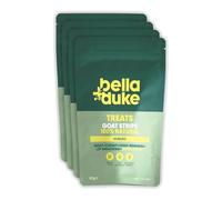 Bella+Duke Goat Strips for Dogs 4 Pack - High Value 100% Natural Training Treat - Ideal for Training & Snacking - Grain-Free, High Protein and Hypoallergenic - Suitable for All Dogs Over 4 Months Old
