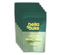 Bella+Duke Goat Strips for Dogs 5 Pack - High Value 100% Natural Training Treat - Ideal for Training & Snacking - Grain-Free, High Protein and Hypoallergenic - Suitable for All Dogs Over 4 Months Old