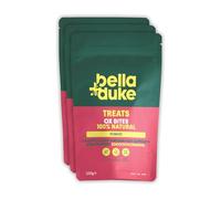 Bella+Duke Ox Bites for Dogs 3 Pack - Beef Hearts Snack with Apple Cider Vinegar for Gut Health & Sensitive Stomachs - B Vitamins & Iron - High Value Training Reward - 100% Natural Treats