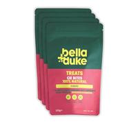 Bella+Duke Ox Bites for Dogs 4 Pack - Beef Hearts Snack & Organic Apple Cider Vinegar for Gut Health & Sensitive Stomachs - B Vitamins & Iron - High Value Training Reward - 100% Natural Treats