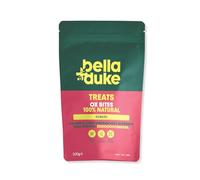 Bella+Duke Ox Bites for Dogs - Beef Hearts Snack with Apple Cider Vinegar for Gut Health & Sensitive Stomachs - With B Vitamins & Iron - High Value Training Rewards - 100% Natural Dog Treats