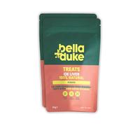 Bella+Duke Ox Liver Treats for Dogs 2 Pack - Bite Size & Packed with Iron - Ideal for Training & Snacking - Grain-Free, High Protein and Hypoallergenic - 100% Natural Alternative to Processed Treats