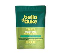 Bella+Duke Rabbit Ears for Dogs - Crunchy and Satisfying Chews to Support Digestion - Grain-Free, High Protein and Hypoallergenic - 100% Natural Alternative to Processed Treats