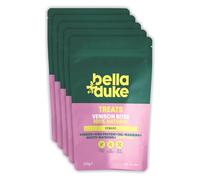 Bella+Duke Venison Bites for Dogs 5 Pack - Ideal for Training & Snacking - Grain-Free, High Protein and Hypoallergenic - Suitable for Dogs & Cats - 100% Natural Alternative to Processed Treats
