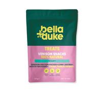 Bella+Duke Venison Snack for Dogs - Natural Alternative to Dental Sticks & Raw Hide - Long Lasting Chew for Cleaner Teeth & Prevents Plaque - Grain-free, High Protein and Hypoallergenic