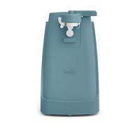 Bella Electric Can Opener and Knife Sharpener, Multifunctional Jar and Bottle Opener with Removable Cutting Lever and Cord Storage, Stainless Steel Blade, Surf