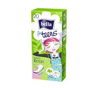 Bella for Teens Relax Pantyliners - Specially Designed for The Needs of Very Young Women (6 Packs of 20)