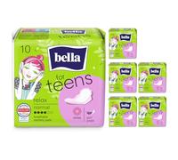 Bella for Teens, Ultra Relax Sanitary Towels (6 x Pack of 10)