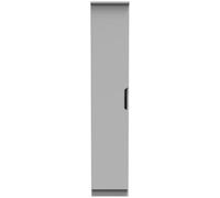 Bella Grey Ash 1 Door Single Wardrobe