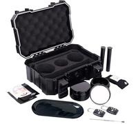 Bella Large Waterproof Box Combo with Lock - 2PC Airtight UV Smell Proof Jar, Charcoal Bag, 2 Odorless Resealable Bags and with Accessories