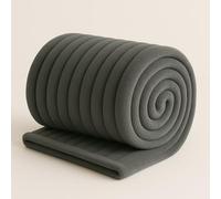 Bella Nights Chunky Ribbed Cord Faux Fur Throw - Velvet Touch Thick Soft Blanket for Sofa & Bed - Cozy Warm Throwover with Luxurious Texture (Charcoal, 200 x 240)