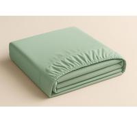 Bella Nights Fitted Sheet - King - Duck Egg - Microfiber - Soft, Breathable & Wrinkle-Resistant - Deep Pocket 25CM - Easy Care Bed Sheet