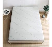 Bella Nights Premium Bamboo Mattress Protector - 100% Bamboo Fabric Surface - Waterproof Extra Deep 40CM/16" Fully Fitted Bed Cover - Anti-Allergy & Water Proof Mattress Protector (Super King)