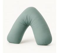 Bella Nights V Pillow Orthopaedic V Shaped Pillow Extra Cushioning Support For Head Neck & Back (Duck Egg, V Pillow With Cover)