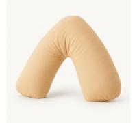 Bella Nights V Pillow Orthopaedic V Shaped Pillow Extra Cushioning Support For Head Neck & Back (Latte, V Pillow With Cover)