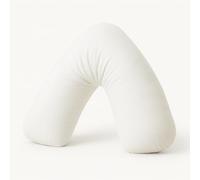 Bella Nights V Pillow Orthopaedic V Shaped Pillow Extra Cushioning Support For Head Neck & Back (White, V Pillow With Cover)