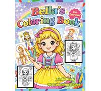 Bella Princess & Fantasy Coloring Book - Volume 1 Classic Princess Collection: Bella Princess Fantasy Coloring Book Series for Children Ages 6-18 40 ... Cute Designs | Black and White Coloring Pages