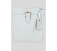 'Bella' Real Leather Crossbody Bag Ashwood Leather Light Grey One Size