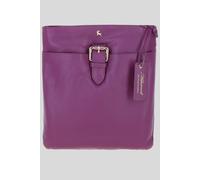 'Bella' Real Leather Crossbody Bag Ashwood Leather Raspberry One Size