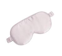 Bella Sleep + Spa Silk Eye Mask with Elastic Strap Blackout Sleep Mask, One-Size, Ash Lilac