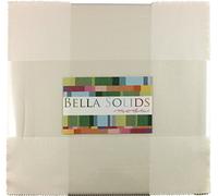Bella Solids Ivory Jr Layer Cake (9900JLC 60) by Moda House Designer for Moda