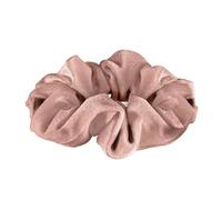 Bella Tangle Free Scrunchie Hair Tie Accessory in Ornament for Gift Basket or Stocking Stuffer, Large Velvet Blush Pink