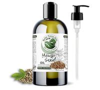 Bella Terra Oils - Hemp Seed Oil 16oz - A Confluence of Iron, Sodium, Phosphorus & Essential Fatty Acids, The True Epitome of Natural Beauty Oils