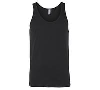 Bella The Unisex Jersey Tank Black