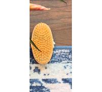 Bella Tree Body Brush Exfoliating Brush with Out Massage Beads (Natural Without Beads, Body Brush)