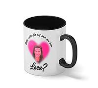Bella Twilight Where The Hell Have You Been Loca White Coffee Mug with Black Rim & Handle