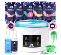 Bella Verde Hair Removal Kit with Wax for Women and Men, Hard Wax Kit for Hair Removal, Wax Warmer for Face, Legs, Eyebrows, Body, Bikini - Wax Melt Machine at Home