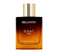 Bella-Vita Luxury G.O.A.T Long Lasting Perfume for Man | Eau De Parfum 100ml | Bergamot, Patchouli & Vetiver | Spicy, Citrus, Woody, Musky Premium Fragrance for Men