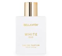 BELLA-VITA White Oud Unisex | Long Lasting Perfume for Man and Woman | EDP 100ml | Orange, Patchouli, Musk | Oud, Citrus, Spicy Premium Fragrance Perfume for Men & Women | Great for Everyday Use