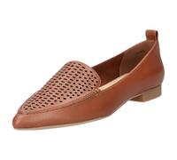 Bella Vita Women's Alessi Perf Sneaker, Dark Tan Leather, 8 Narrow